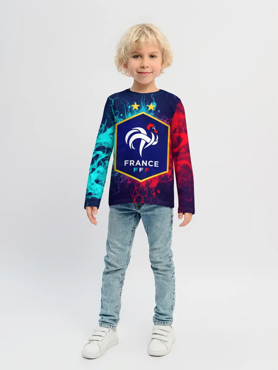 Детский лонгслив / Сборная Франции