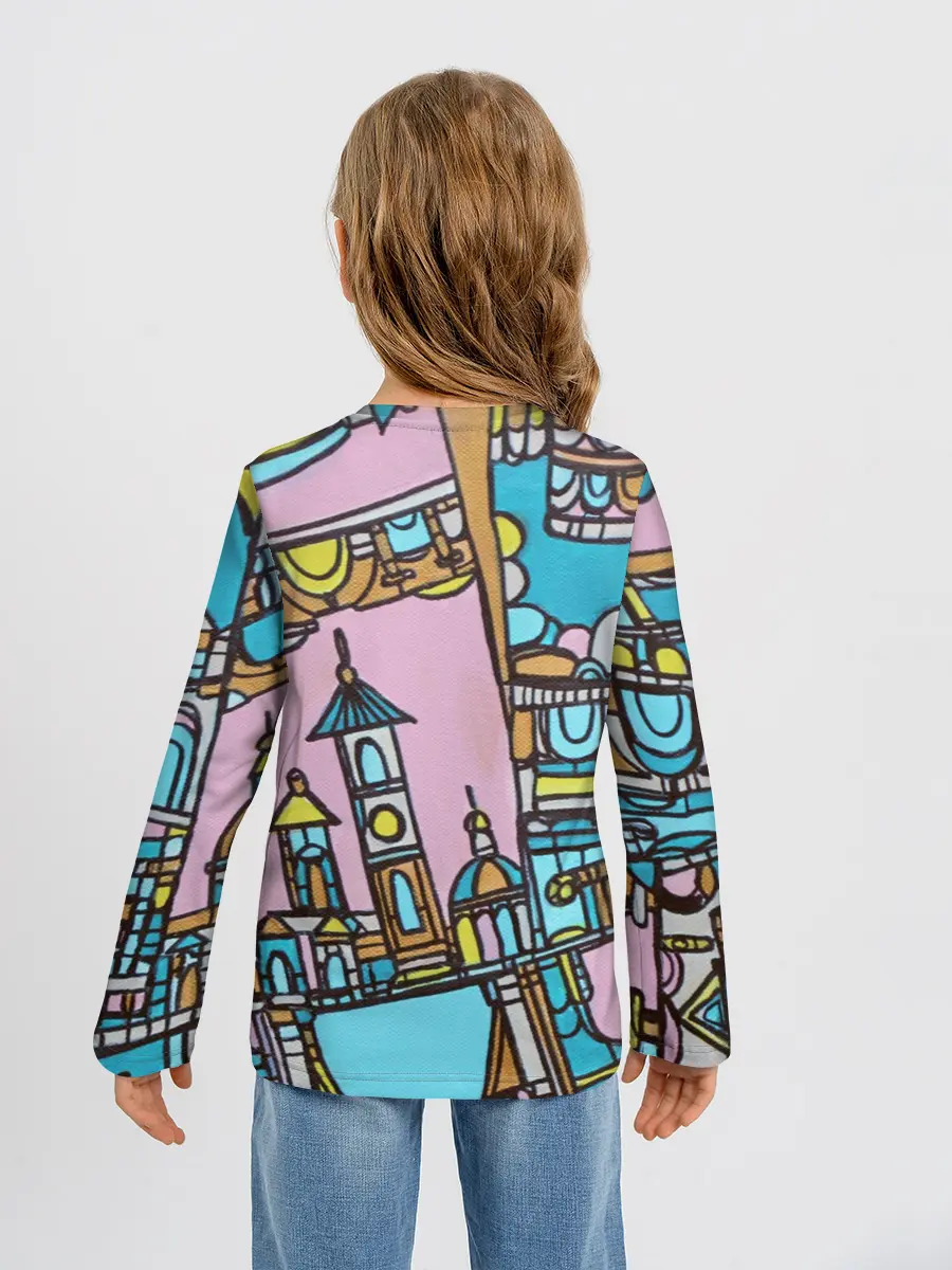 Детский лонгслив / Римские каникулы