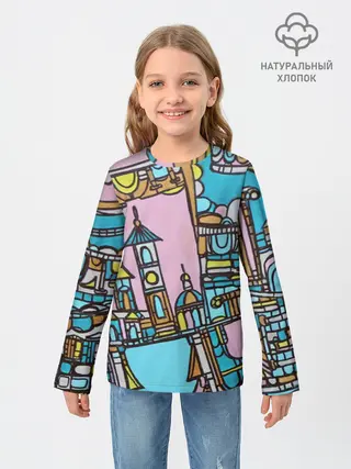 Детский лонгслив / Римские каникулы