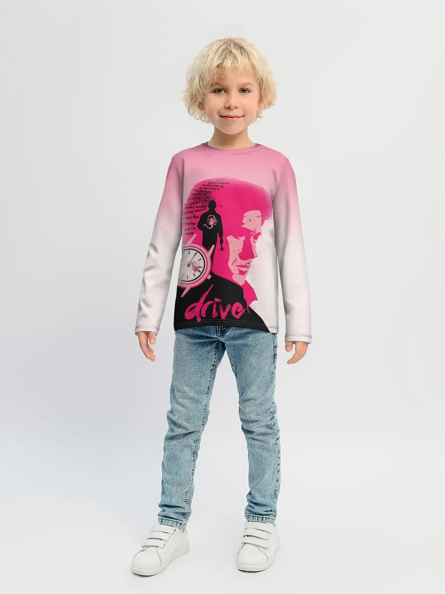 Детский лонгслив / drive