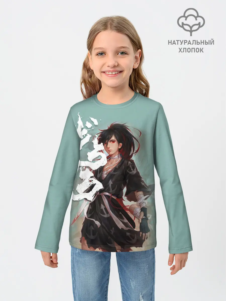 Детский лонгслив / Дороро