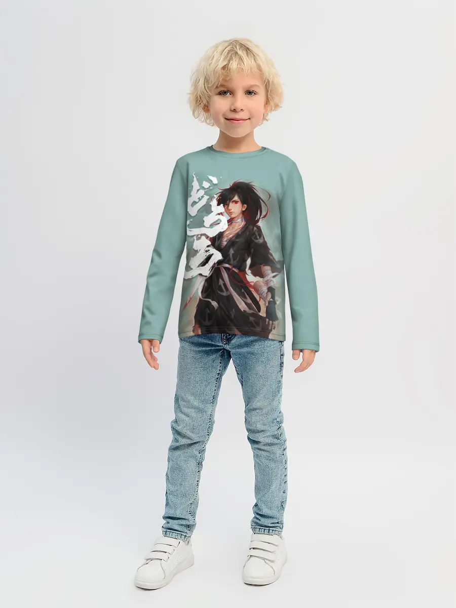 Детский лонгслив / Дороро