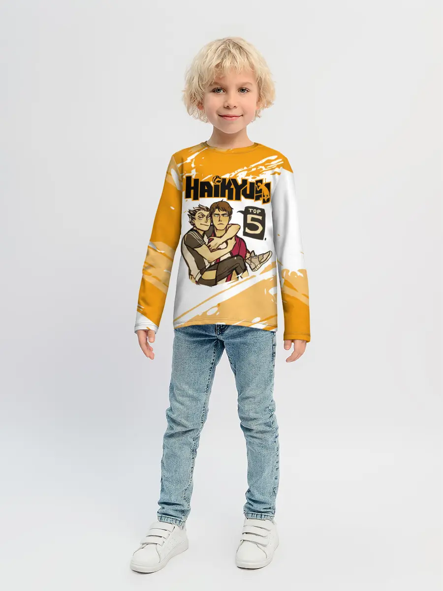 Детский лонгслив / ВОЛЕЙБОЛ!! | Haikyuu!! TOP5