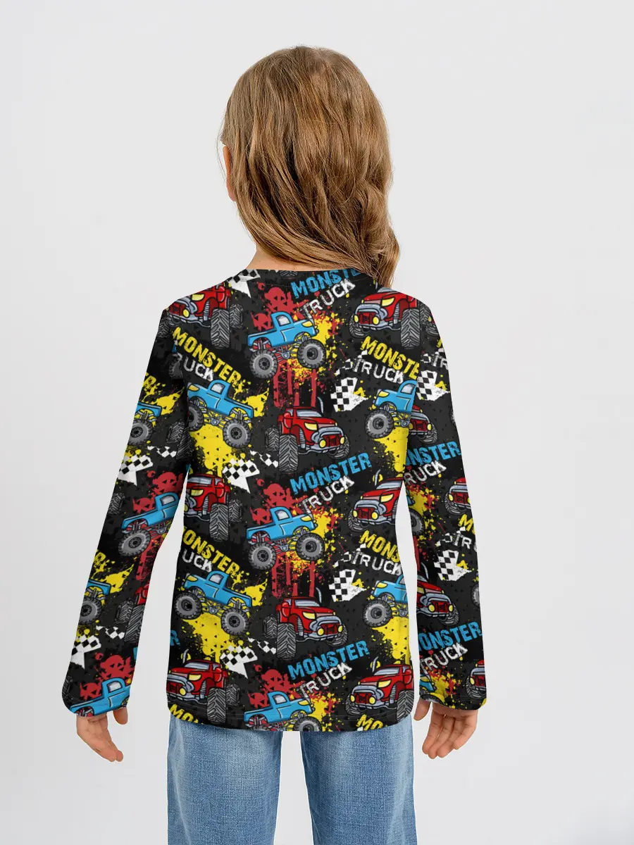 Детский лонгслив / MONSTER TRUCK