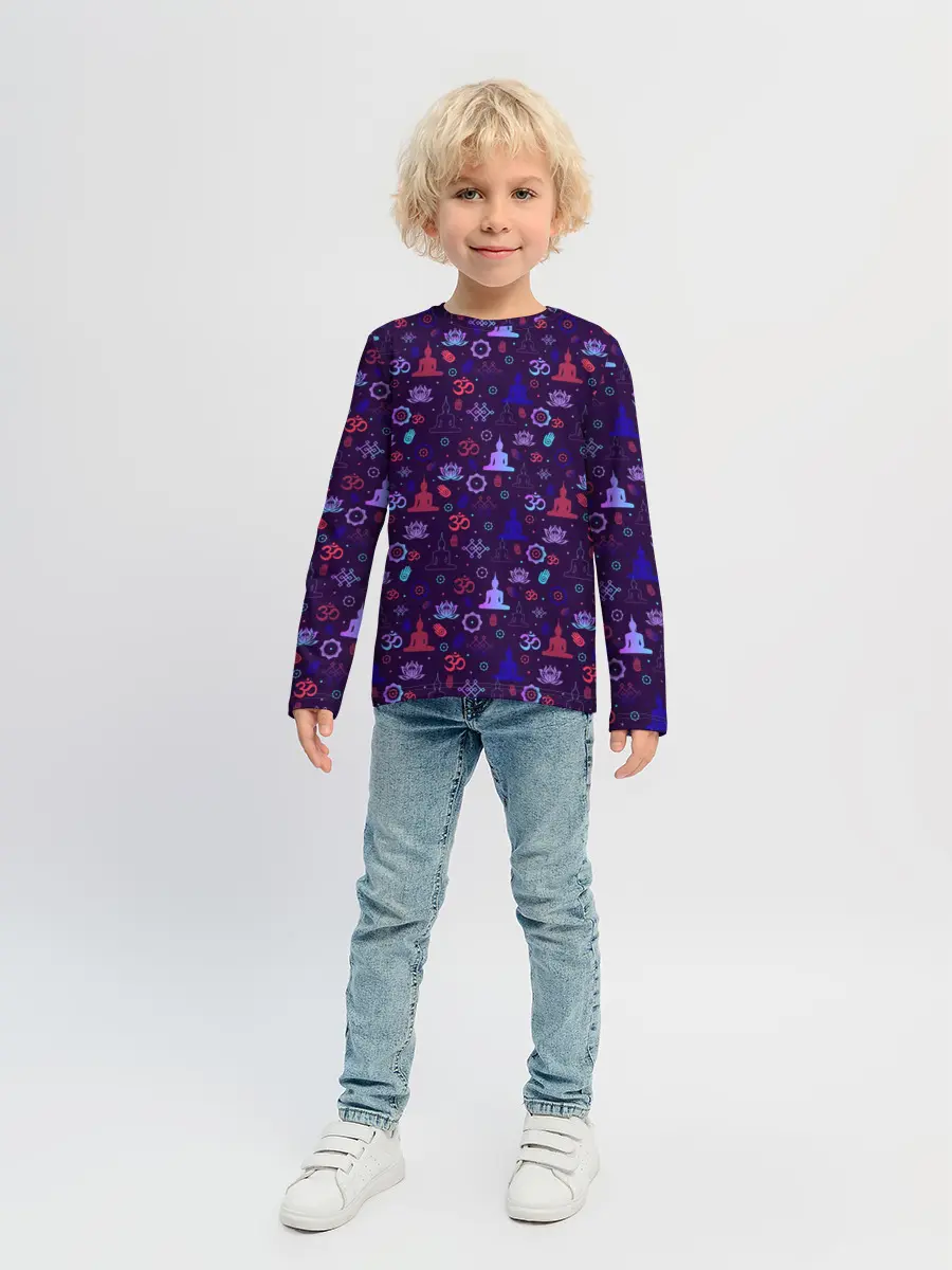 Детский лонгслив / Нирвана