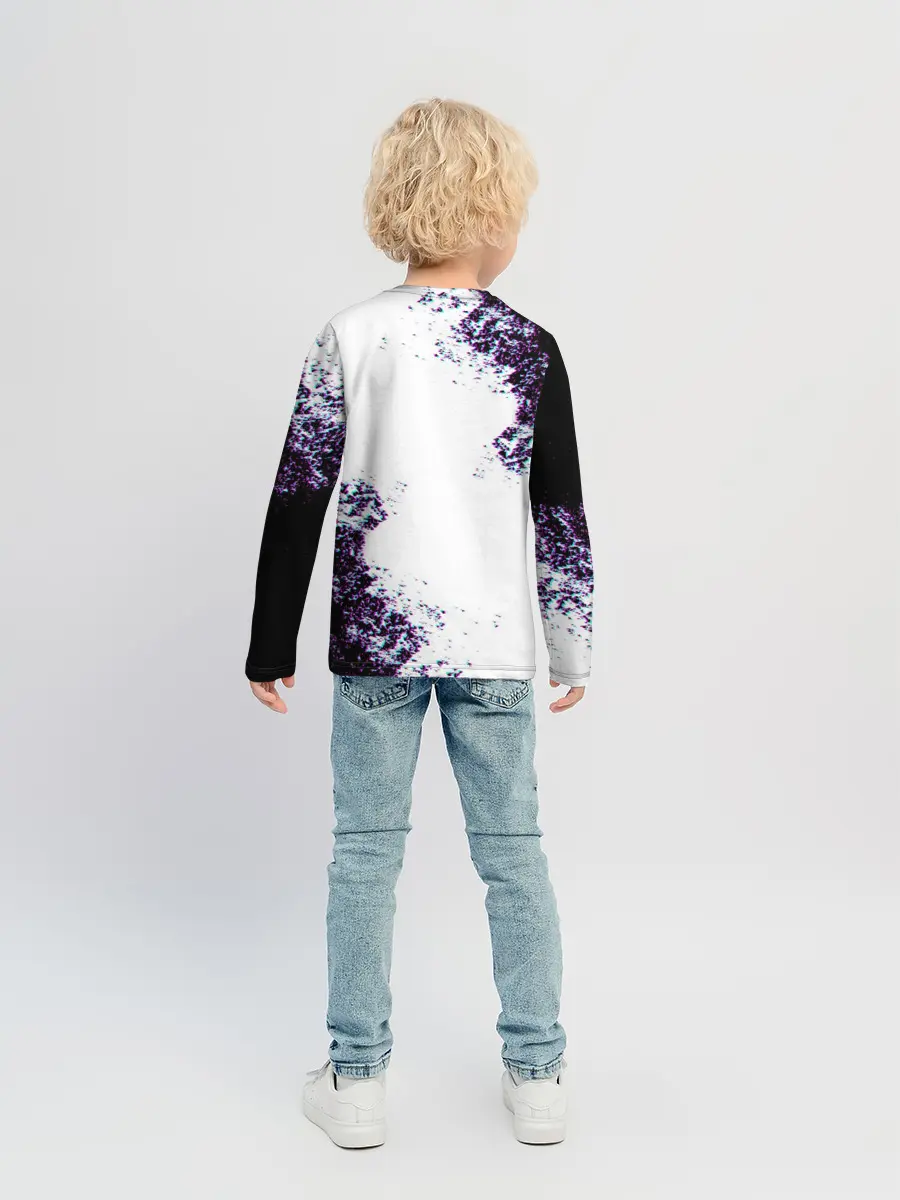 Детский лонгслив / THE WITCHER GLITCH / ГЛИТЧ