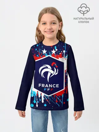 Детский лонгслив / Сборная Франции