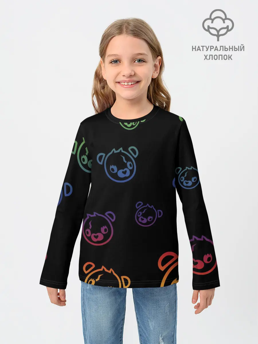 Детский лонгслив / Colorful Bear