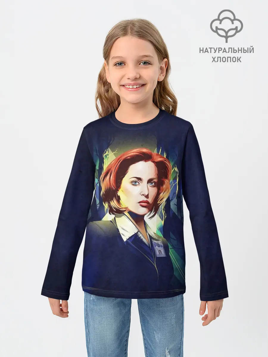 Детский лонгслив / Dana Scully