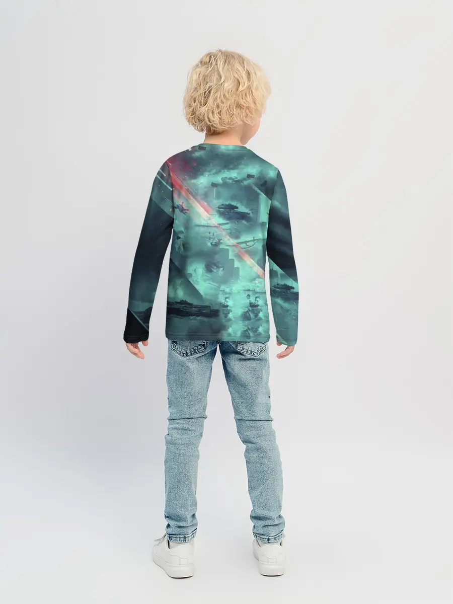 Детский лонгслив / Баттлфилд 2042