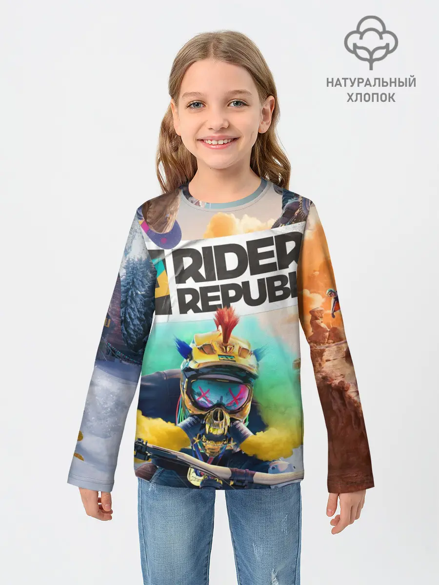 Детский лонгслив / Riders Republic