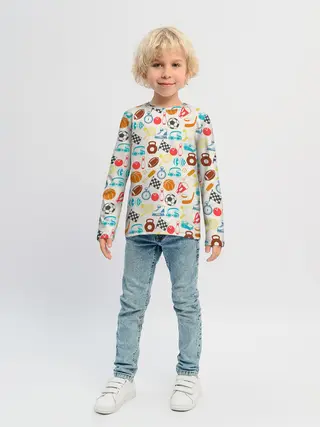 Детский лонгслив / Спорт