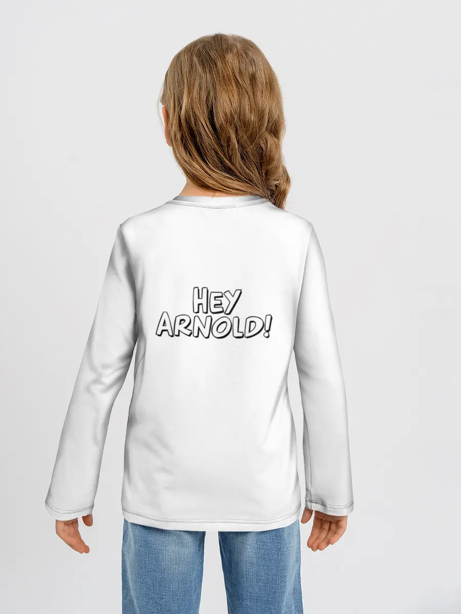 Детский лонгслив / Эй, Арнольд | Арнольд и друзья