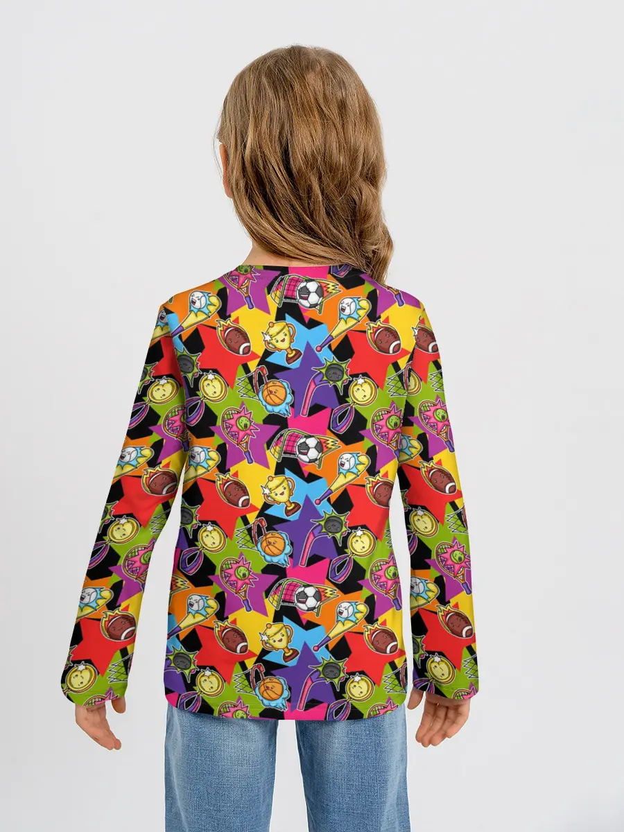 Детский лонгслив / Звезда Спорта