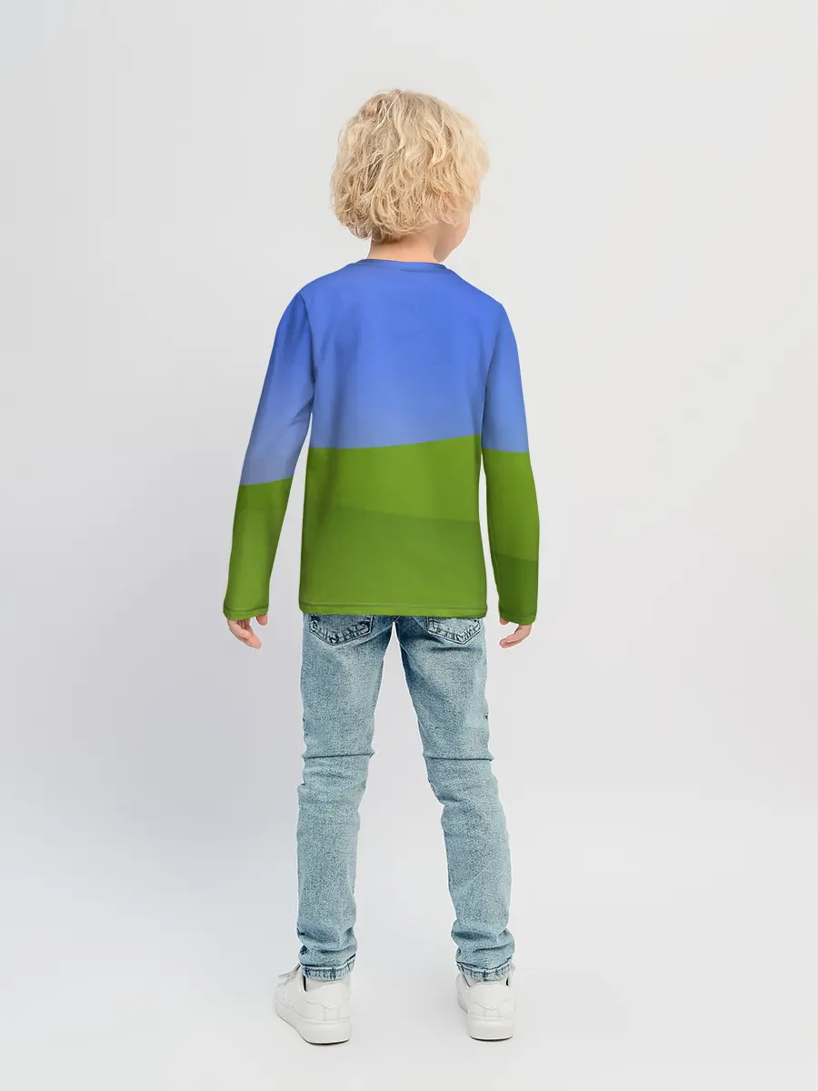 Детский лонгслив / W10