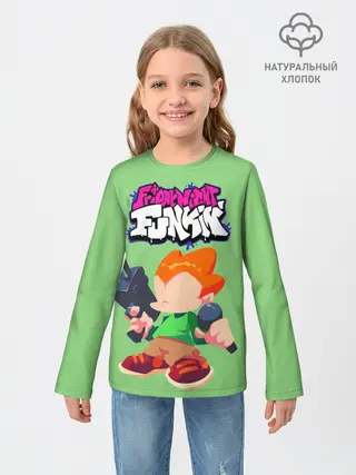 Детский лонгслив / FNF Pico