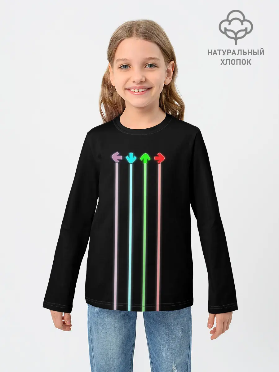 Детский лонгслив / Arrows Friday night funkin