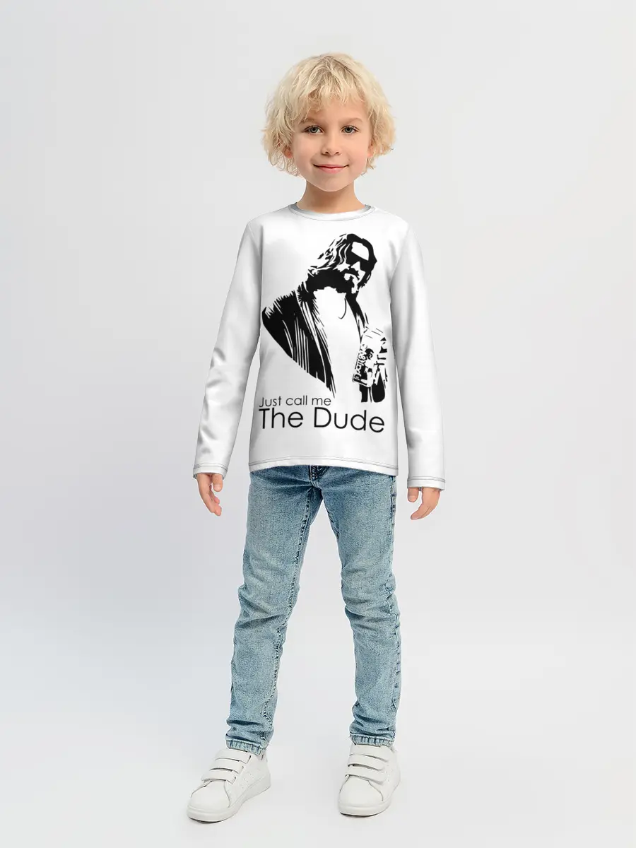 Детский лонгслив / Just call me the Dude