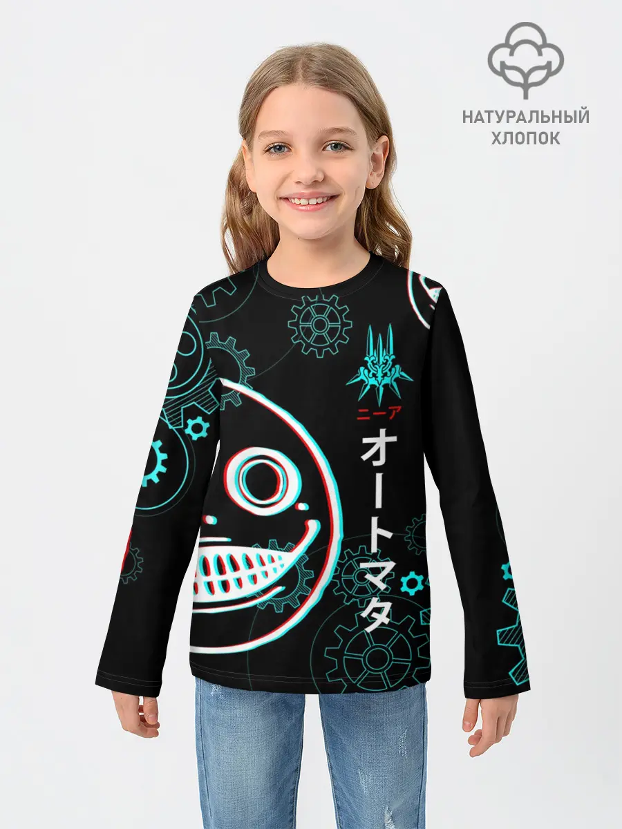 Детский лонгслив / Nier: Automata