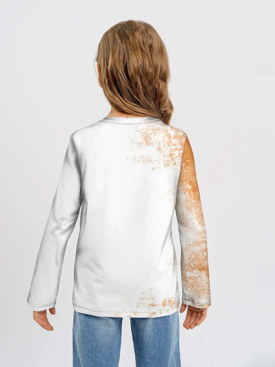 Детский лонгслив / ХИНАТА 10 номер ВОЛЕЙБОЛ!!