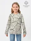 Детский лонгслив / Трещины на земле