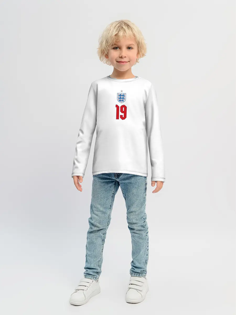 Детский лонгслив / Мэйсон Маунт форма Англия