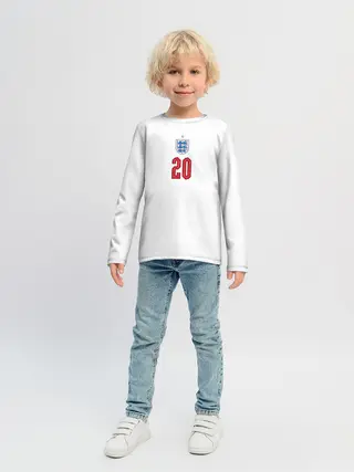 Детский лонгслив / Фил Фоден форма Англия
