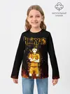 Детский лонгслив / ВОЛЕЙБОЛ!! Нишиноя в огне