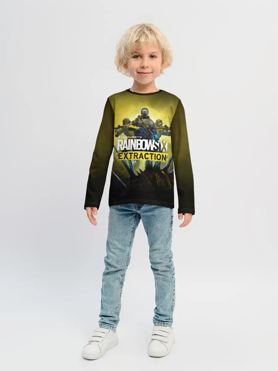 Детский лонгслив / Rainbow Six Extraction / Радуга 6 Эвакуация