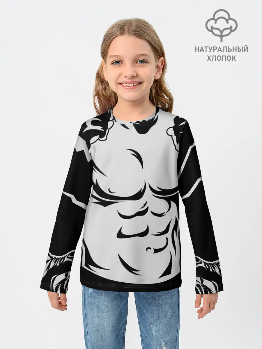 Детский лонгслив / Хабиб Нурмагомедов