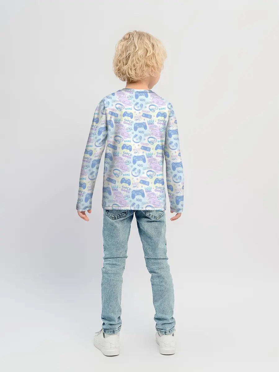 Детский лонгслив / Игры