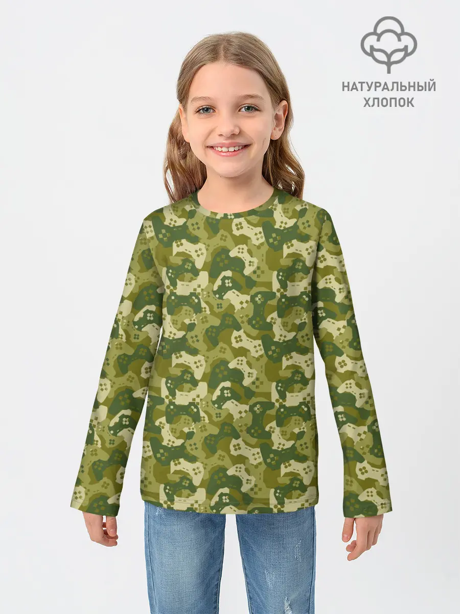 Детский лонгслив / Gamer