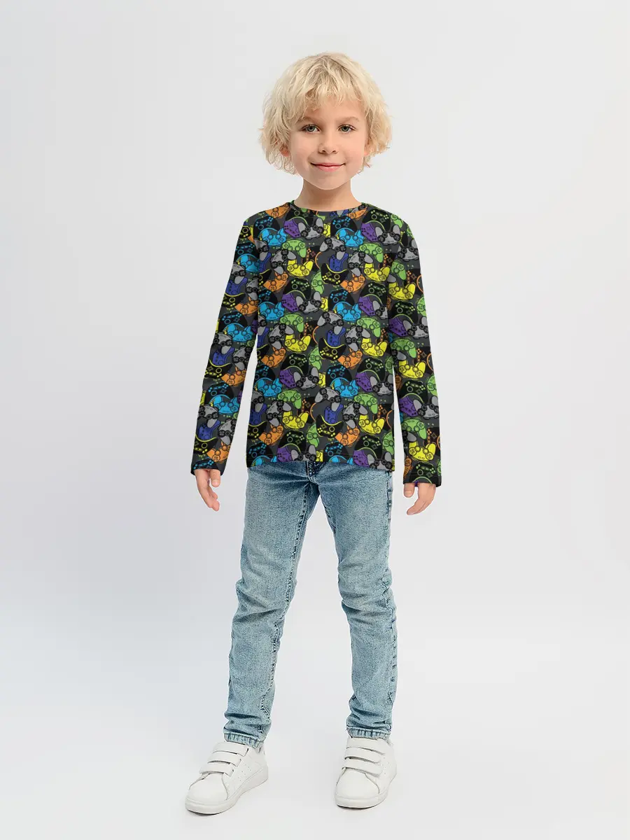 Детский лонгслив / Геймер