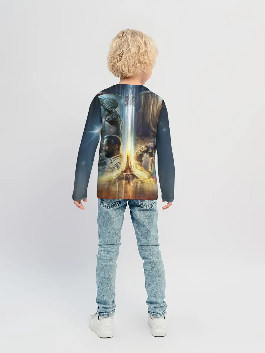 Детский лонгслив / Starfield Обложка