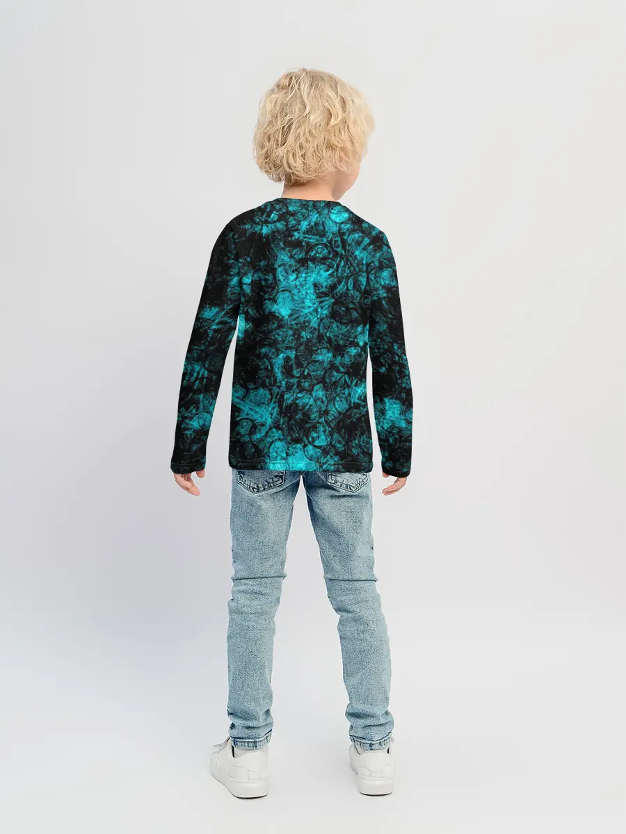 Детский лонгслив / Кроваво-грязные пятна