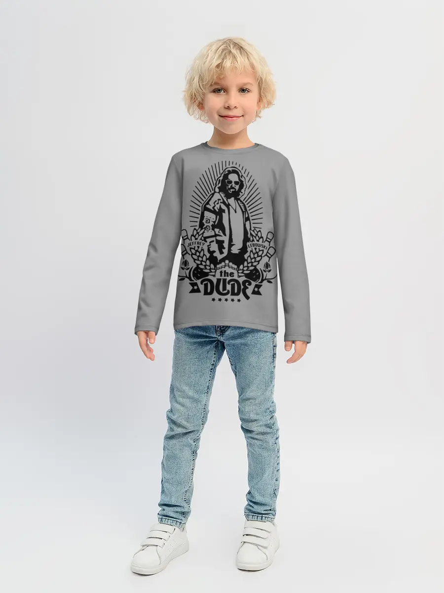 Детский лонгслив / The dude