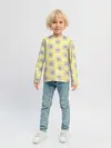 Детский лонгслив / Ромашки | 2