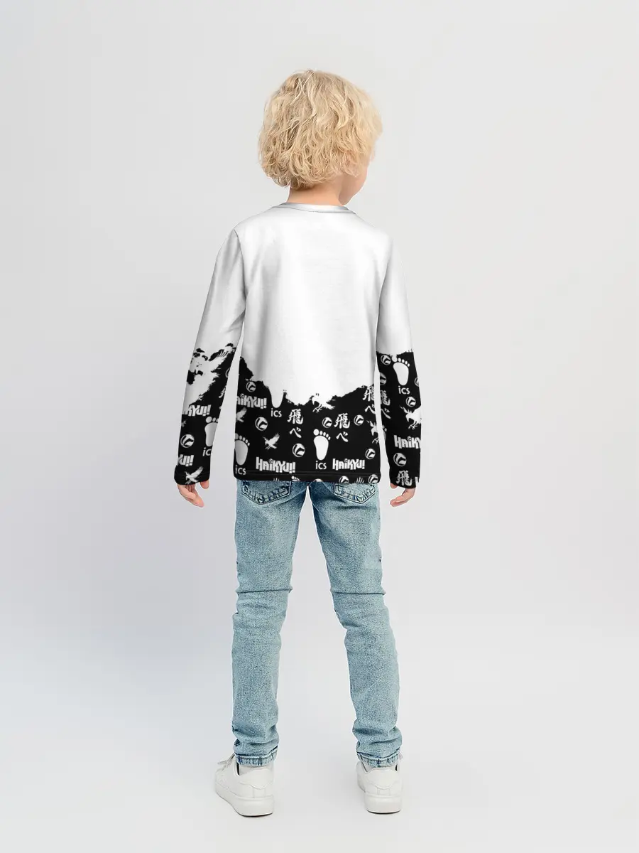 Детский лонгслив / Волейбольный клуб Haikyu!!