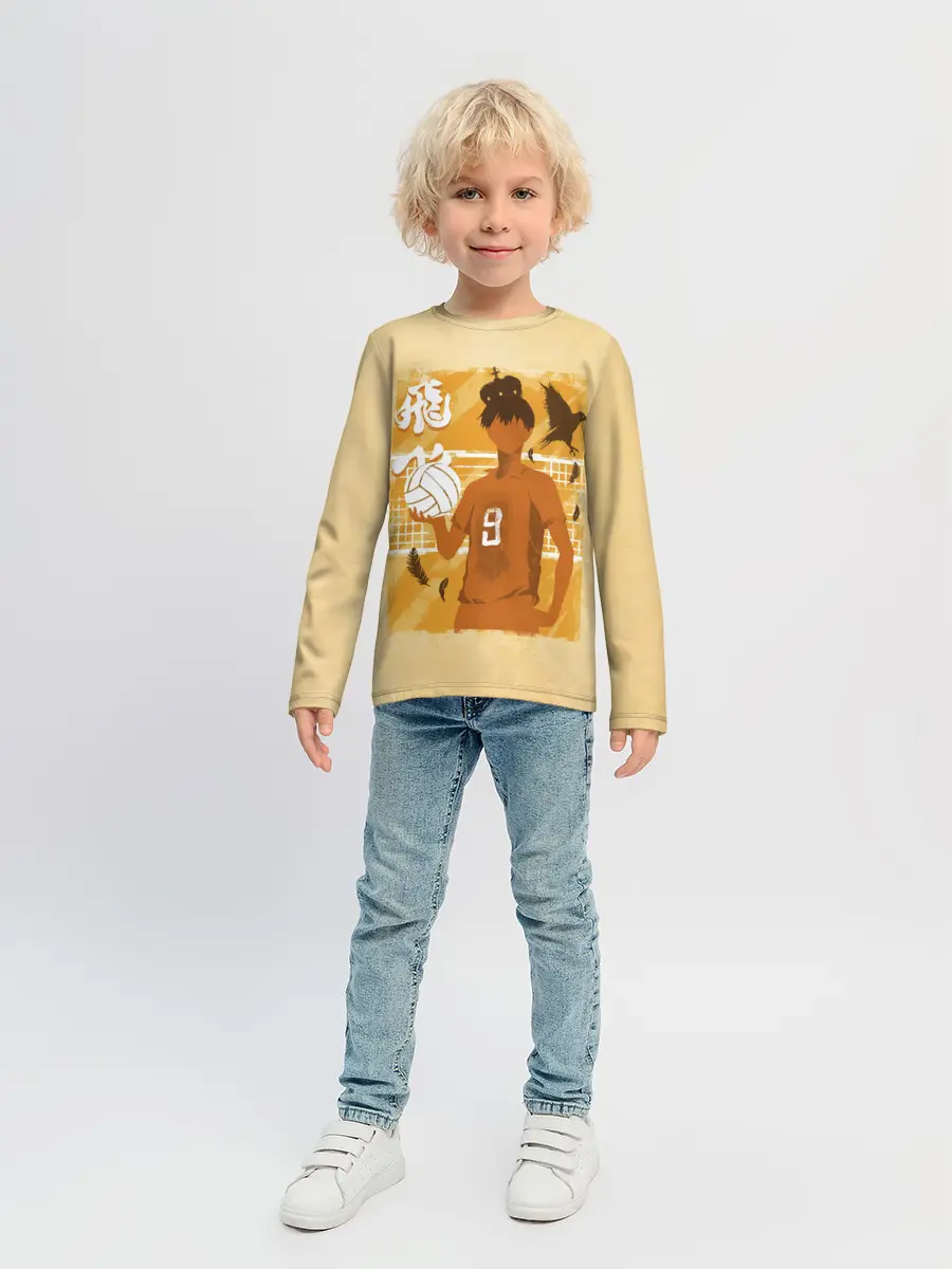 Детский лонгслив / Тобио Кагеяма Haikyuu!!