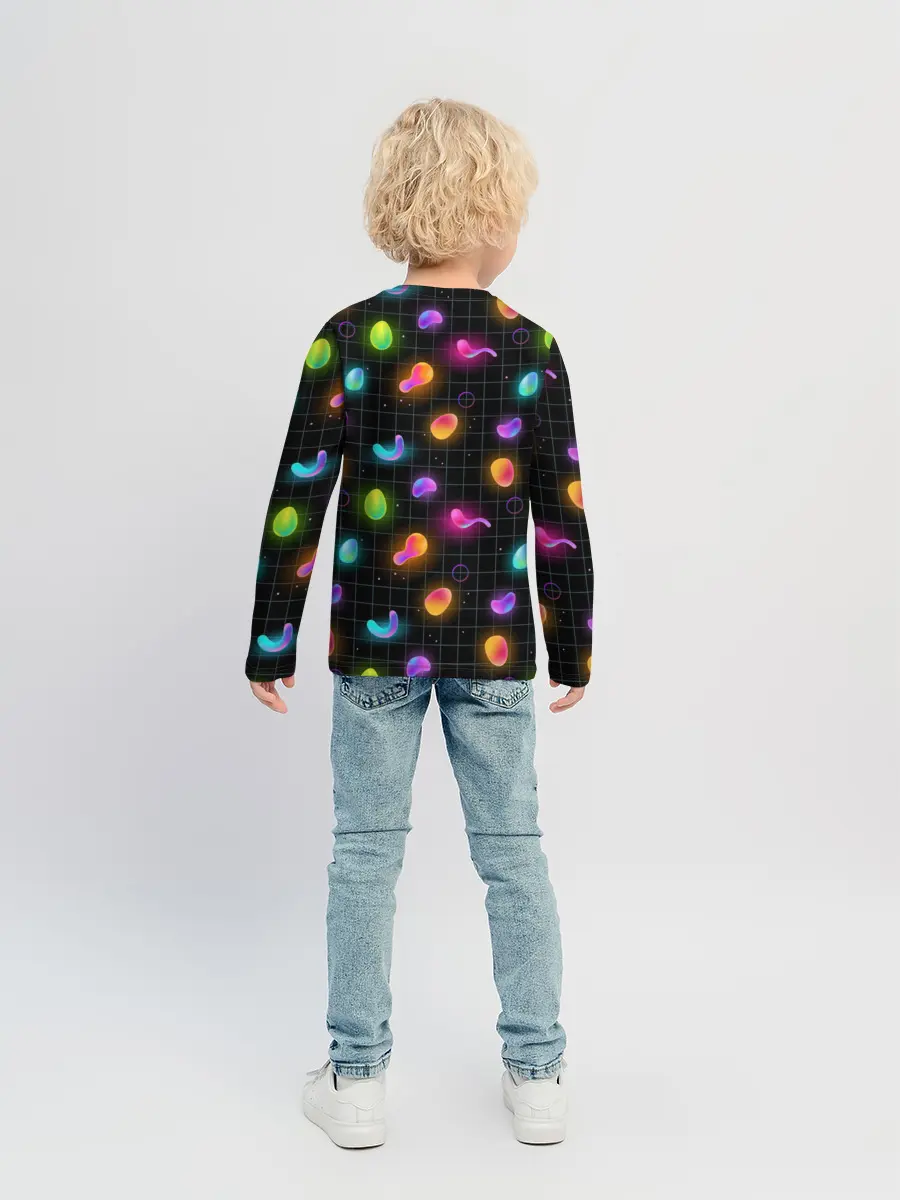 Детский лонгслив / Ночные фонарики-светлячки