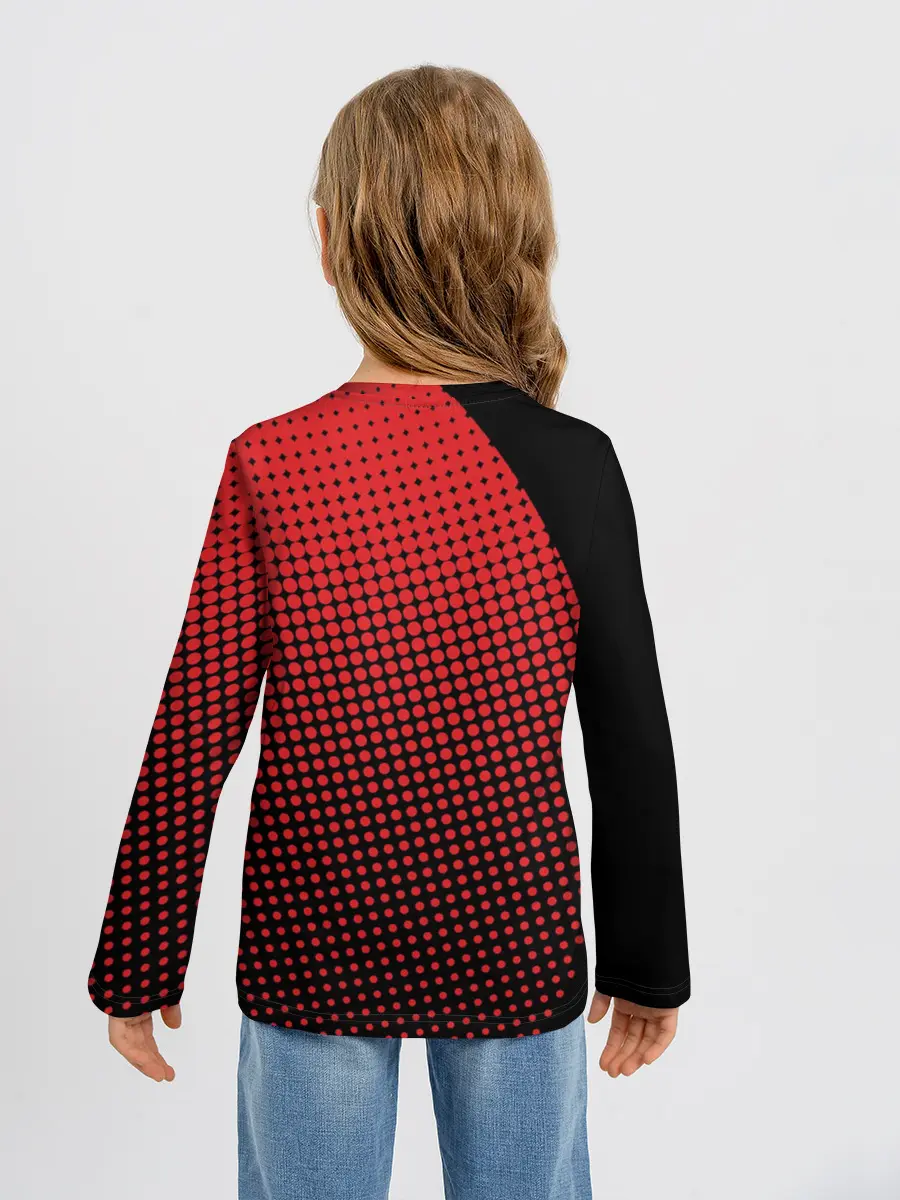 Детский лонгслив / Самурай