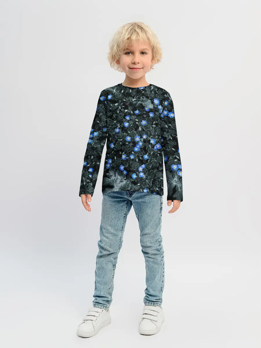 Детский лонгслив / Маленькие ЦветЫ
