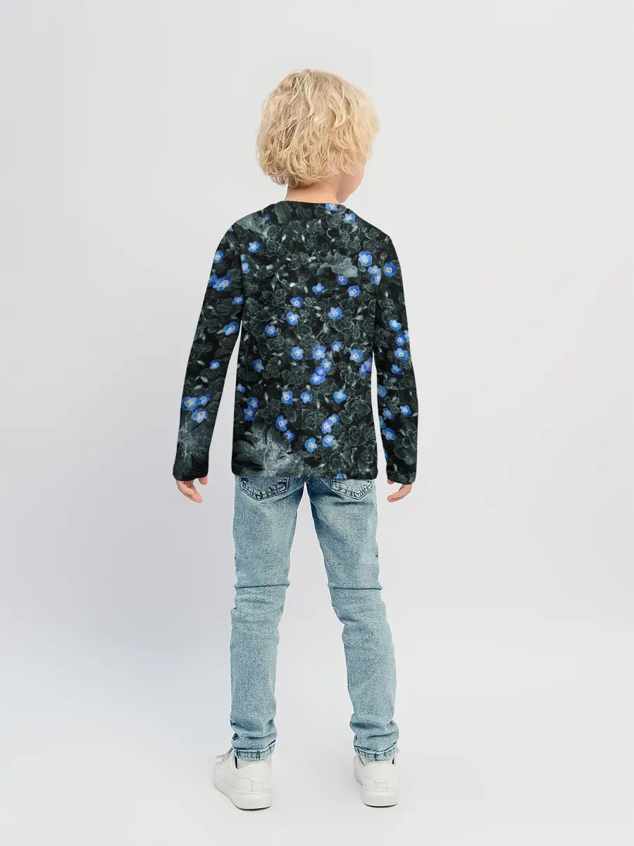 Детский лонгслив / Маленькие ЦветЫ