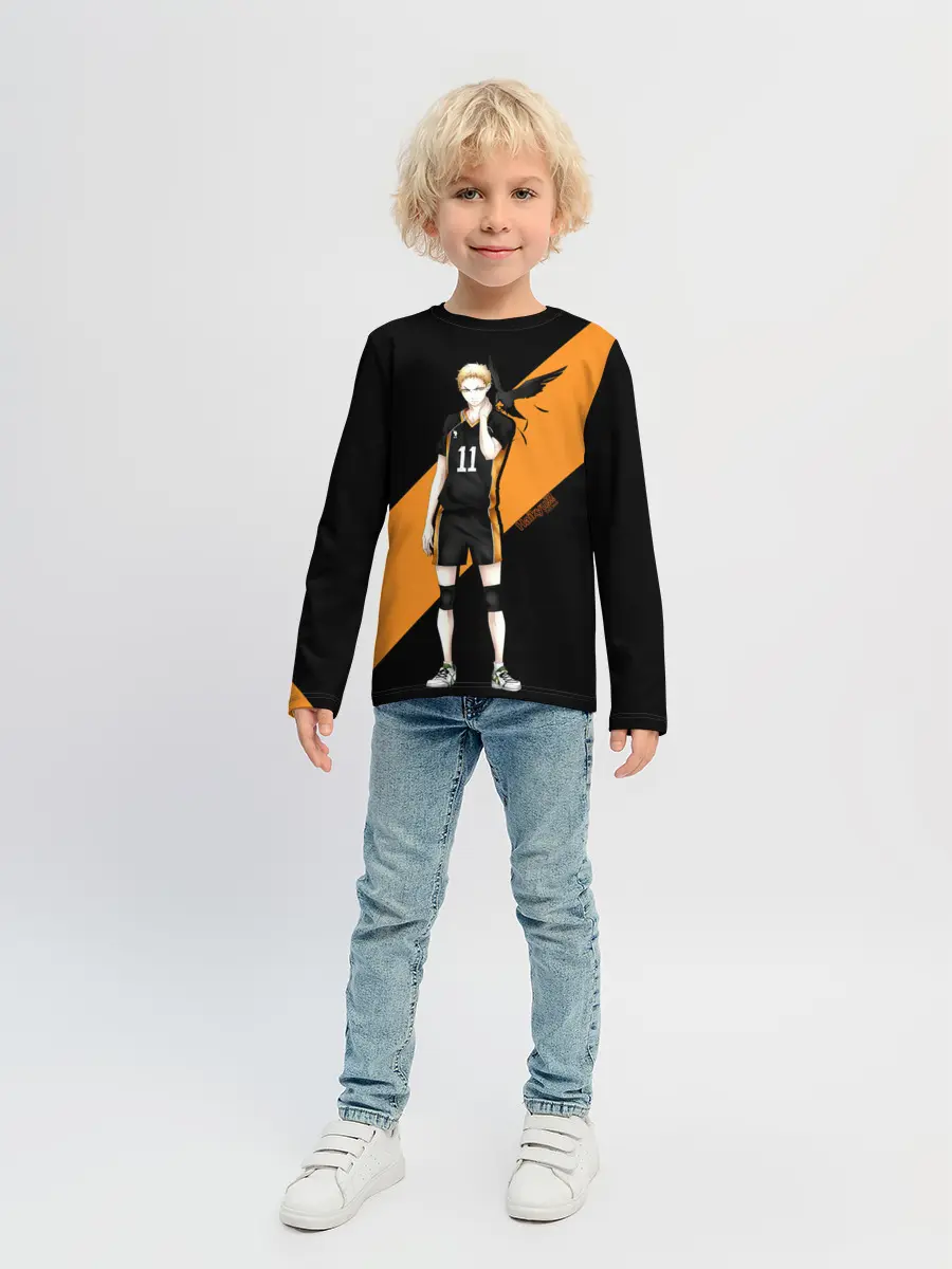 Детский лонгслив / Кей Цукишима | Haikyuu!!