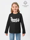 Детский лонгслив / It Takes Two