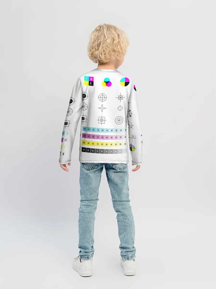 Детский лонгслив / CMYK