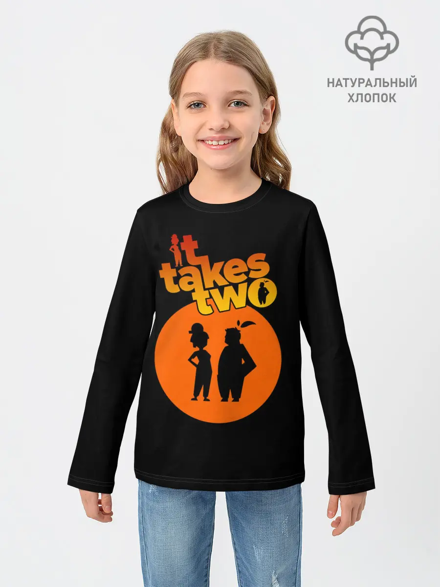 Детский лонгслив / It Takes Two