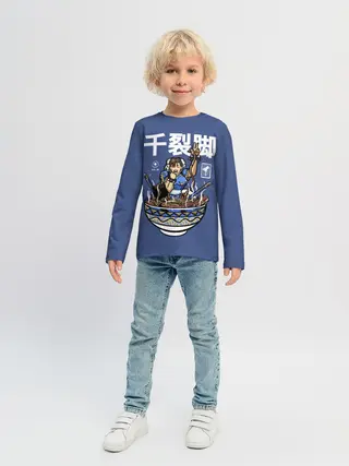 Детский лонгслив / Лапша Чун Ли