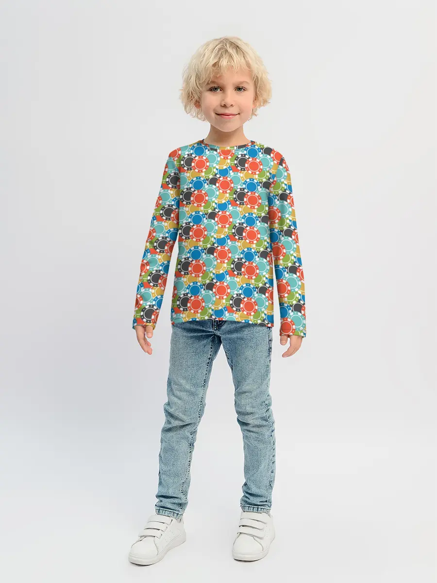 Детский лонгслив / Фишки