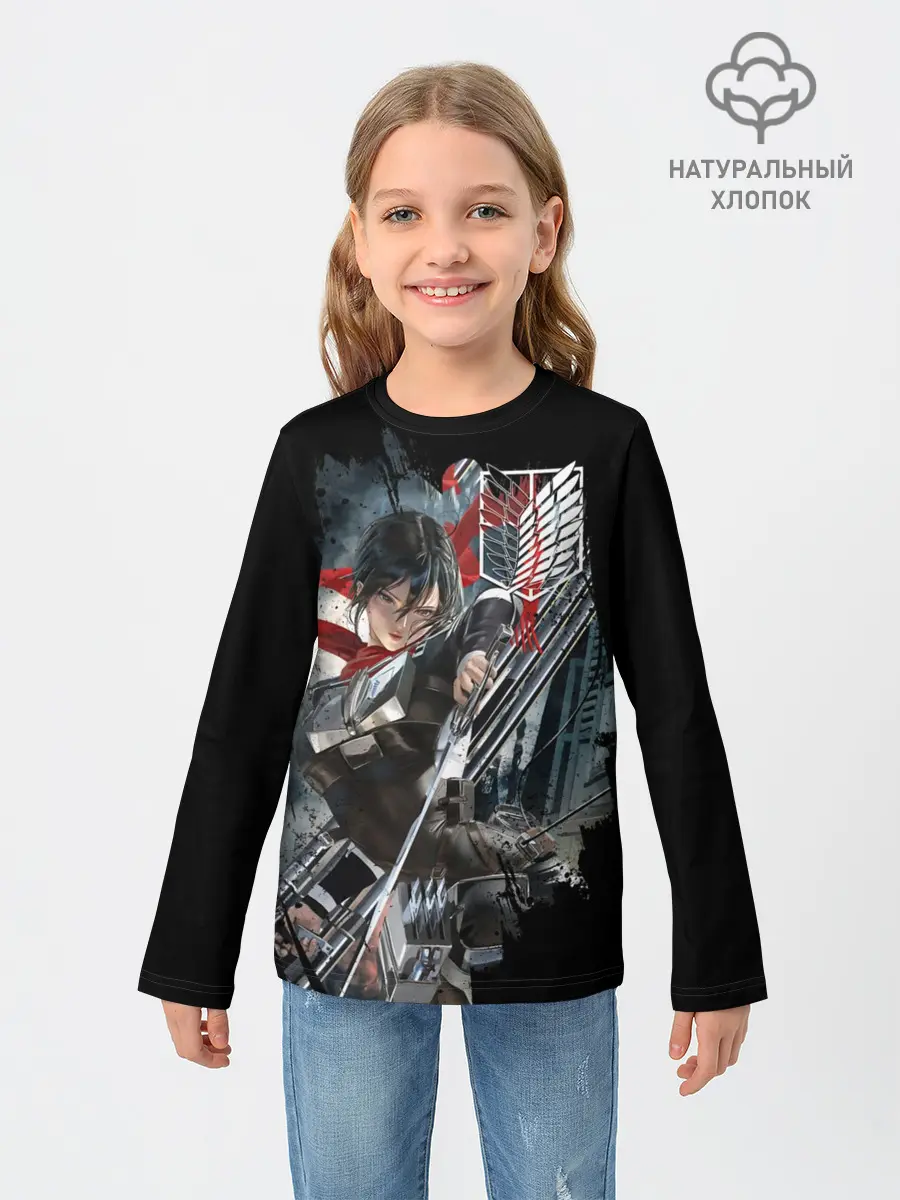 Детский лонгслив / Shingeki no Kyojin